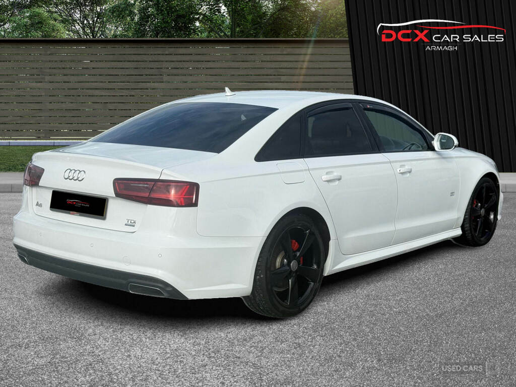 Audi A6 2.0 Tdi Ultra Black Edition S Tronic GX65ULA White #6