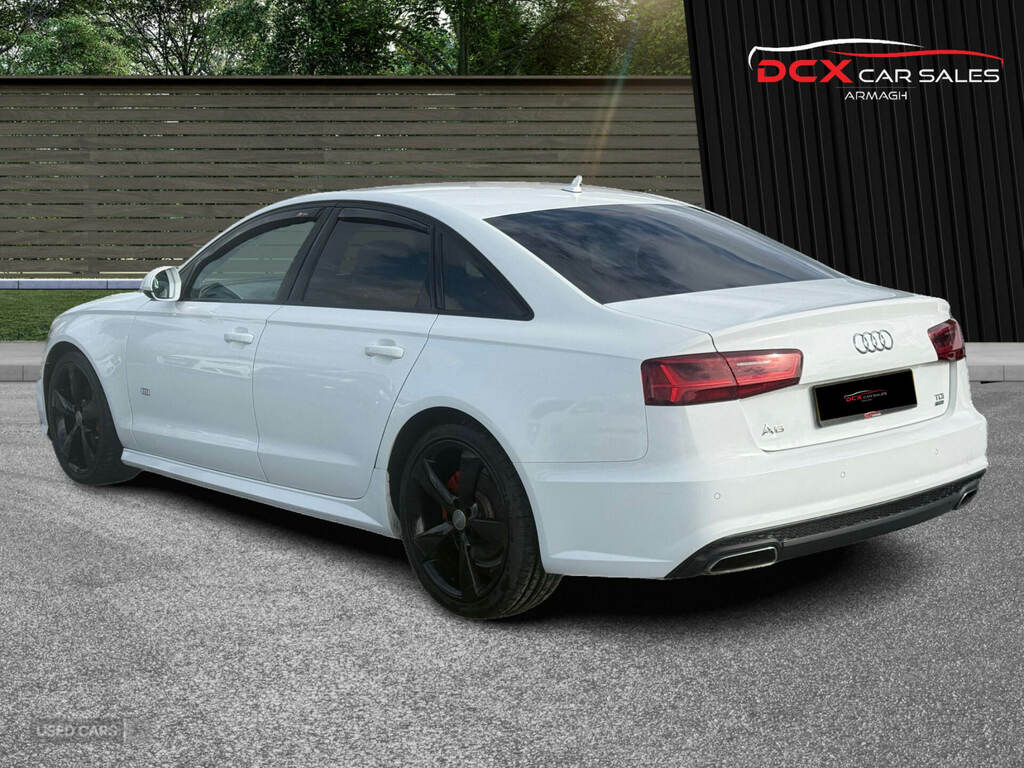 Audi A6 2.0 Tdi Ultra Black Edition S Tronic GX65ULA White #4