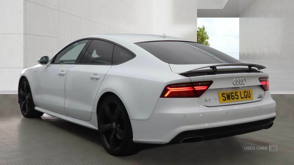 Audi A7 3.0 Tdi Quattro 272 Black Edition S Tronic White #3