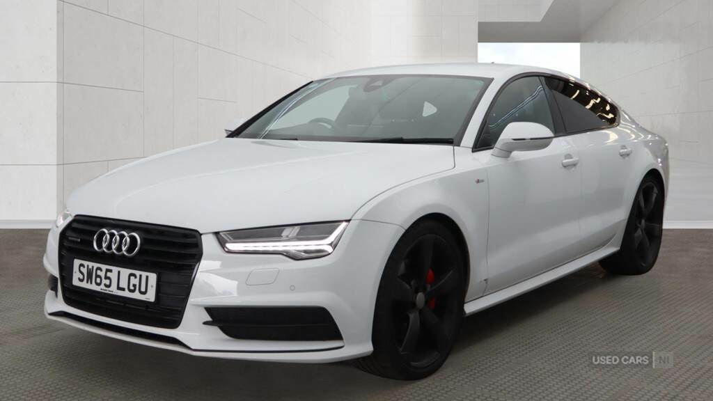 Audi A7 3.0 Tdi Quattro 272 Black Edition S Tronic White #2