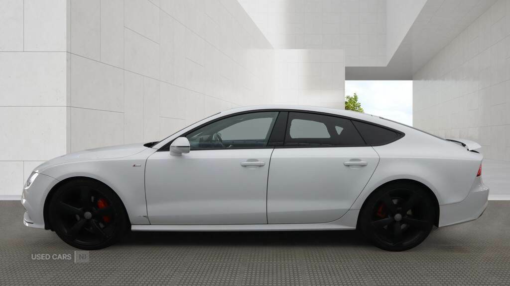 Audi A7 3.0 Tdi Quattro 272 Black Edition S Tronic White #6