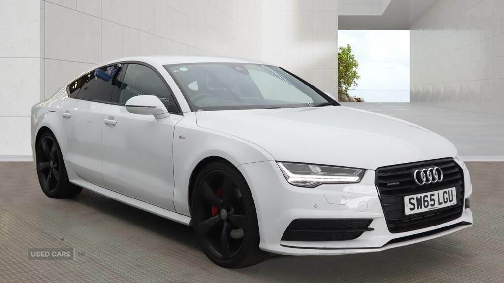 Audi A7 3.0 Tdi Quattro 272 Black Edition S Tronic White
