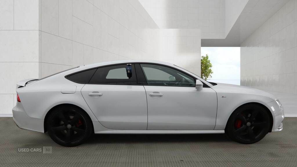 Audi A7 3.0 Tdi Quattro 272 Black Edition S Tronic White #5