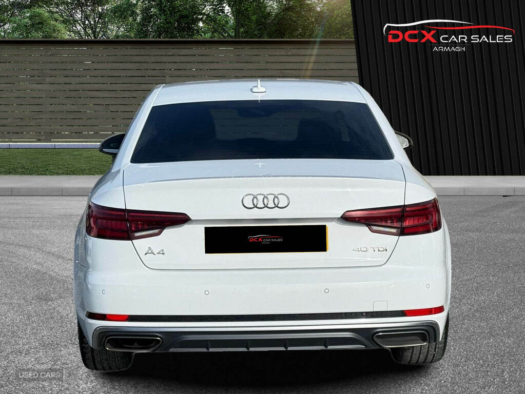Audi A4 40 Tdi S Line S Tronic White #3