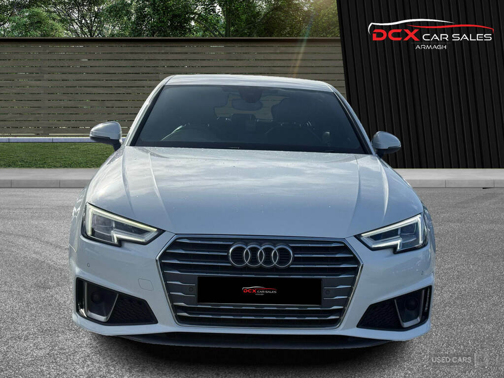 Audi A4 40 Tdi S Line S Tronic White #6