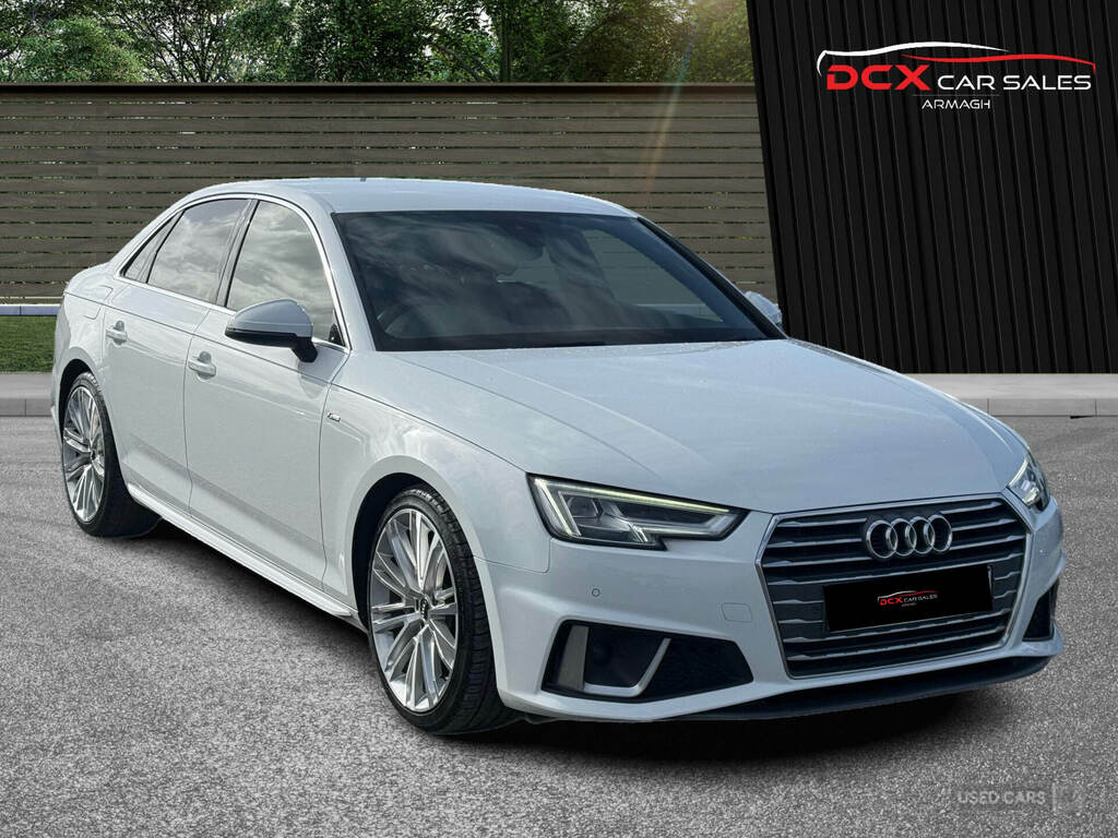 Audi A4 2.0 Tfsi 35 Black Edition Euro 6 Ss White #8