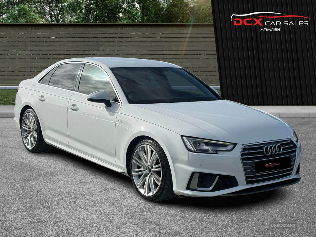 Audi A4 2.0 Tfsi 35 Black Edition Euro 6 Ss White #7
