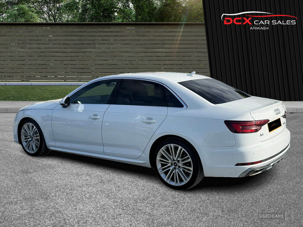 Audi A4 40 Tdi S Line S Tronic White #4