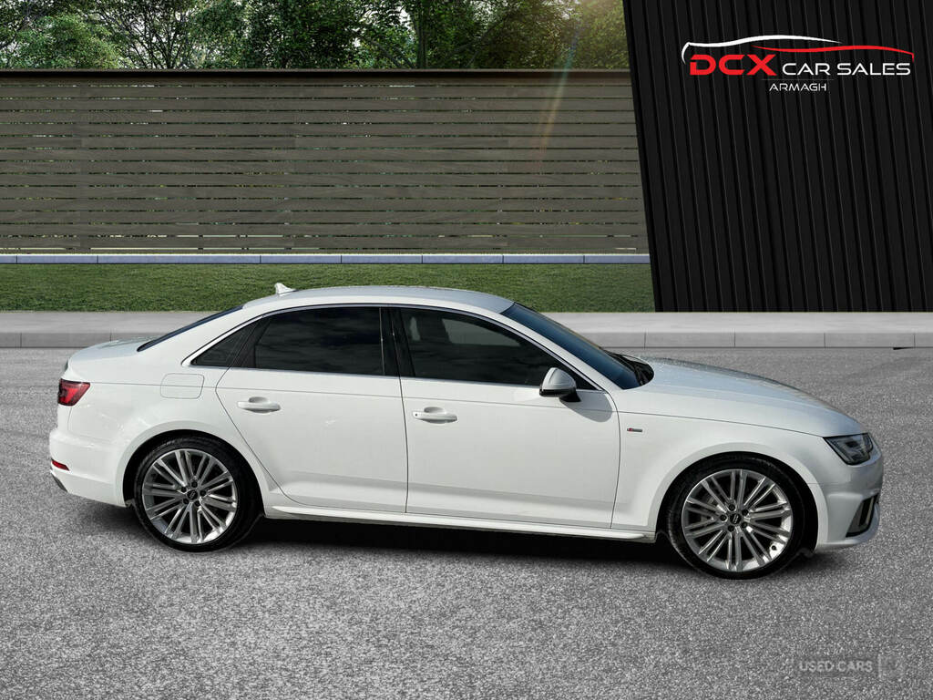 Audi A4 40 Tdi S Line S Tronic White