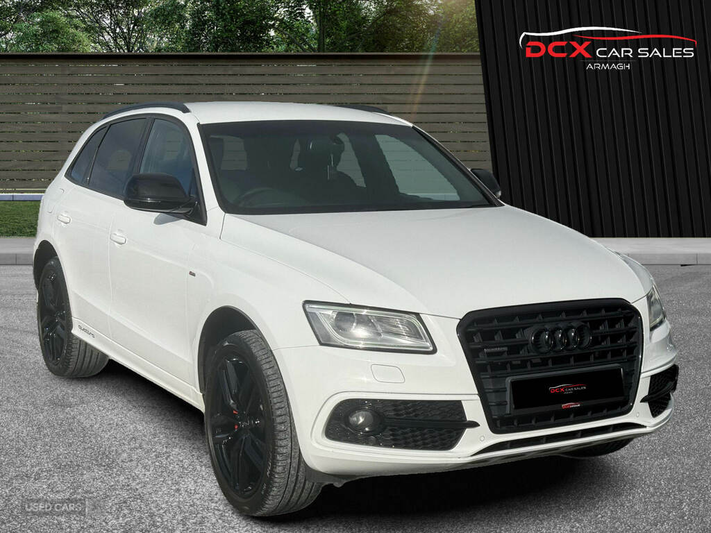Audi Q5 2.0 Tdi 190 Quattro S Line Plus S Tronic White