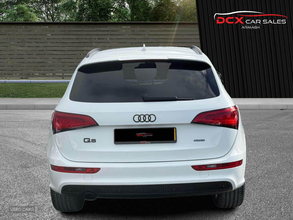 Audi Q5 2.0 Tdi 190 Quattro S Line Plus S Tronic White #5