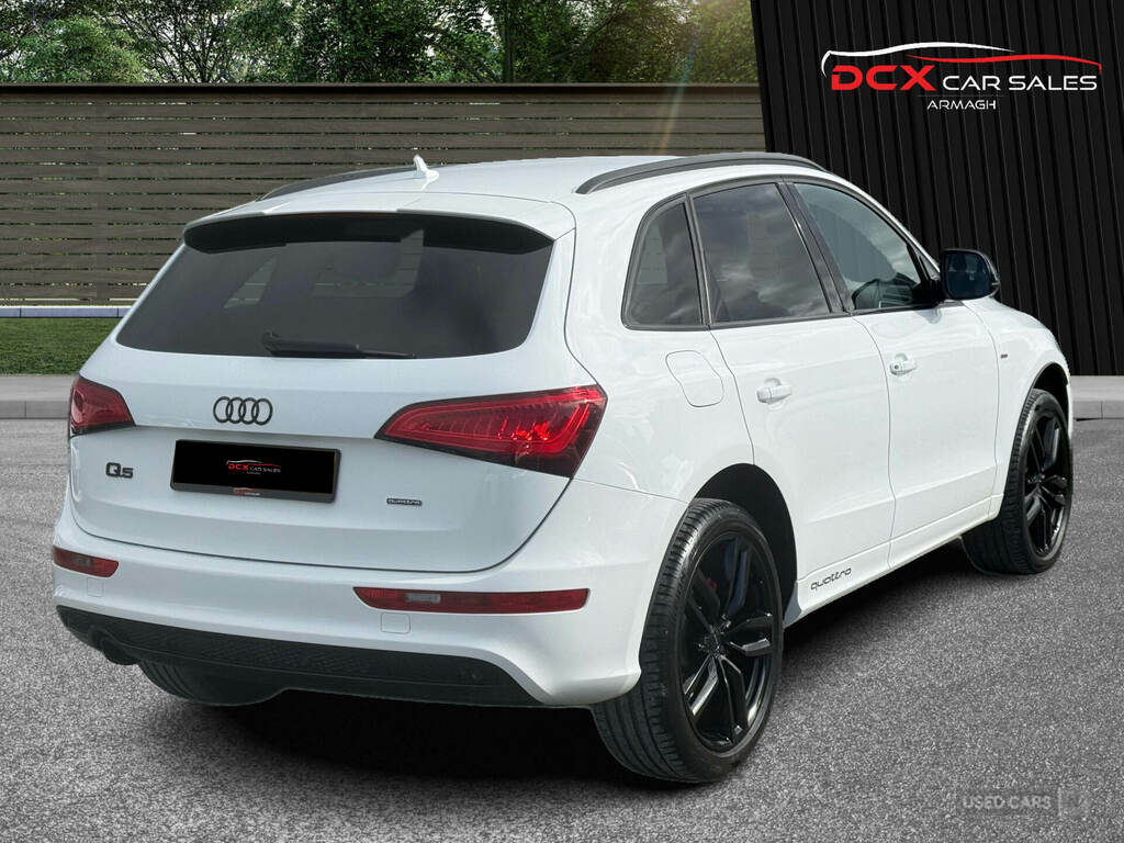 Audi Q5 2.0 Tdi 190 Quattro S Line Plus S Tronic White #4