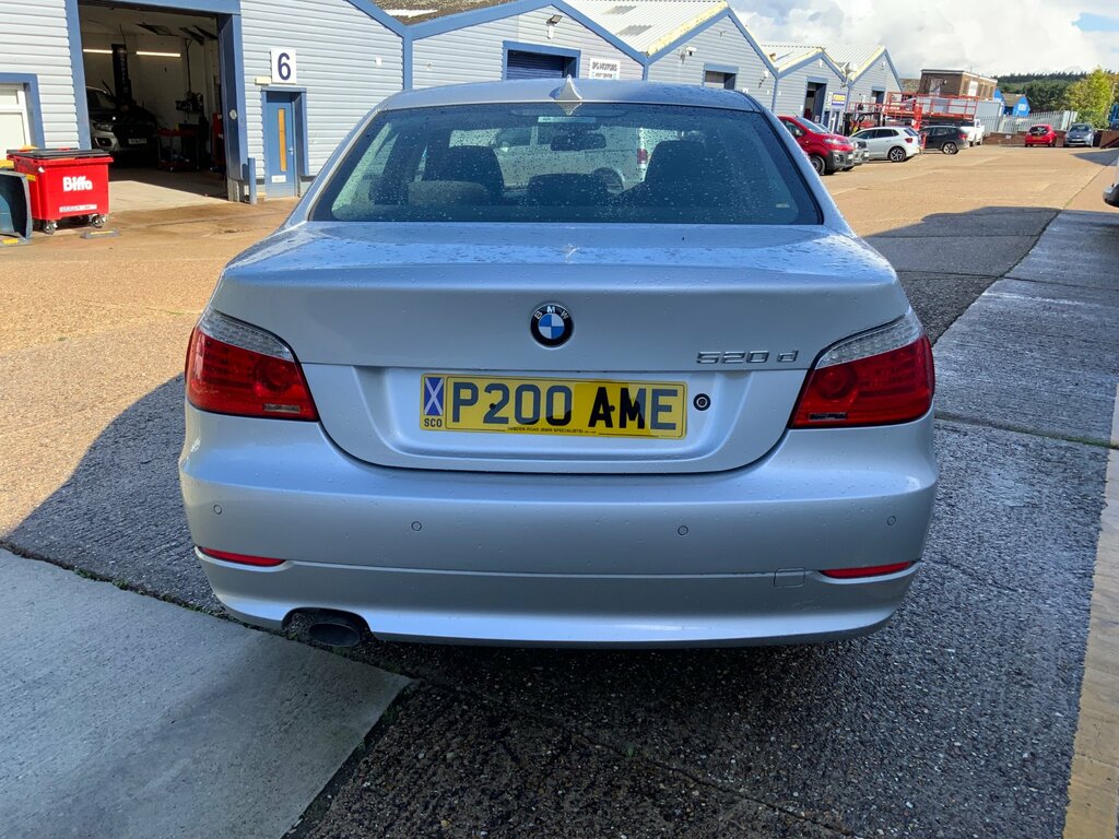 BMW 5 Series 2.0 520D Se Saloon Steptronic Euro 4 1 Silver #4