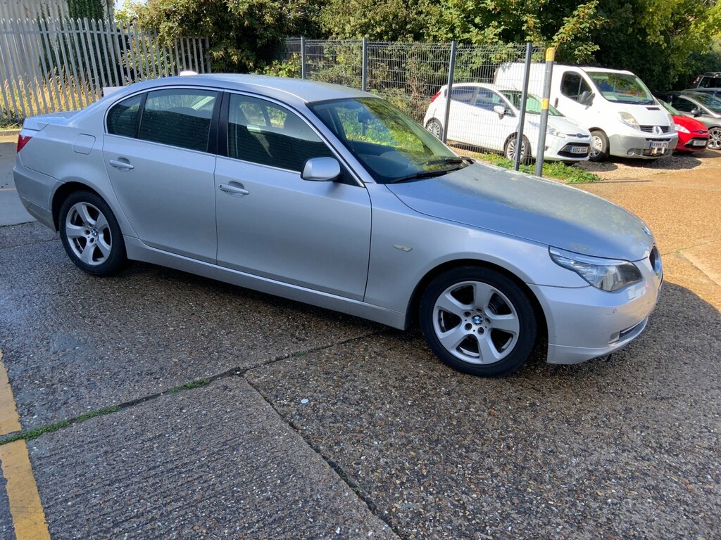 BMW 5 Series 2.0 520D Se Saloon Steptronic Euro 4 1 Silver #2