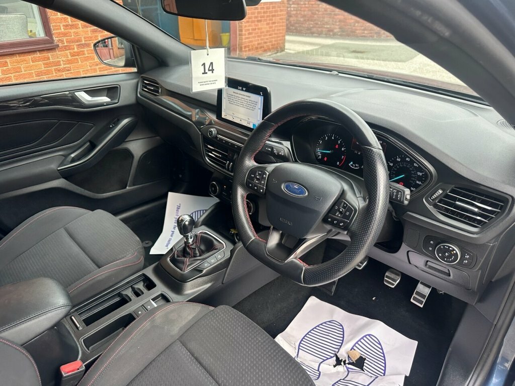 Ford Focus 1L St-line Blue #4