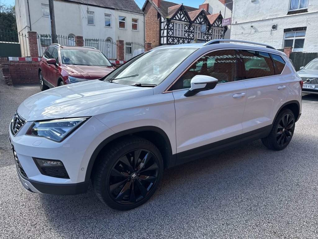 Seat Ateca 2L Xcellence Lux White #2