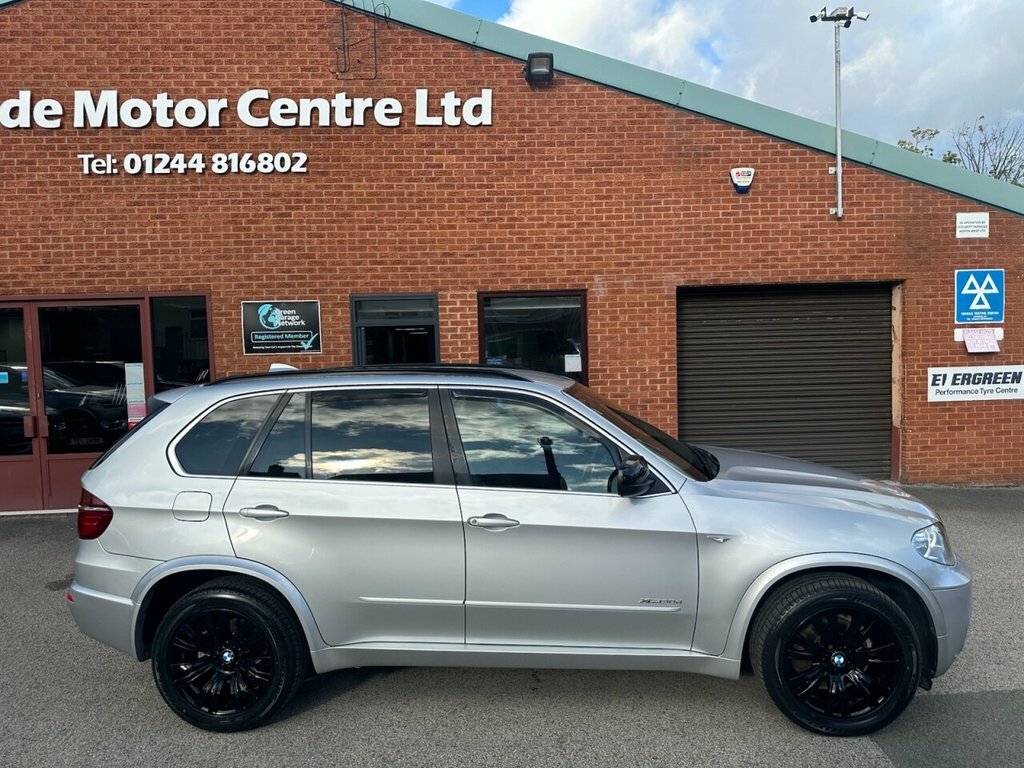 BMW X5 Xdrive40d M Sport White #3