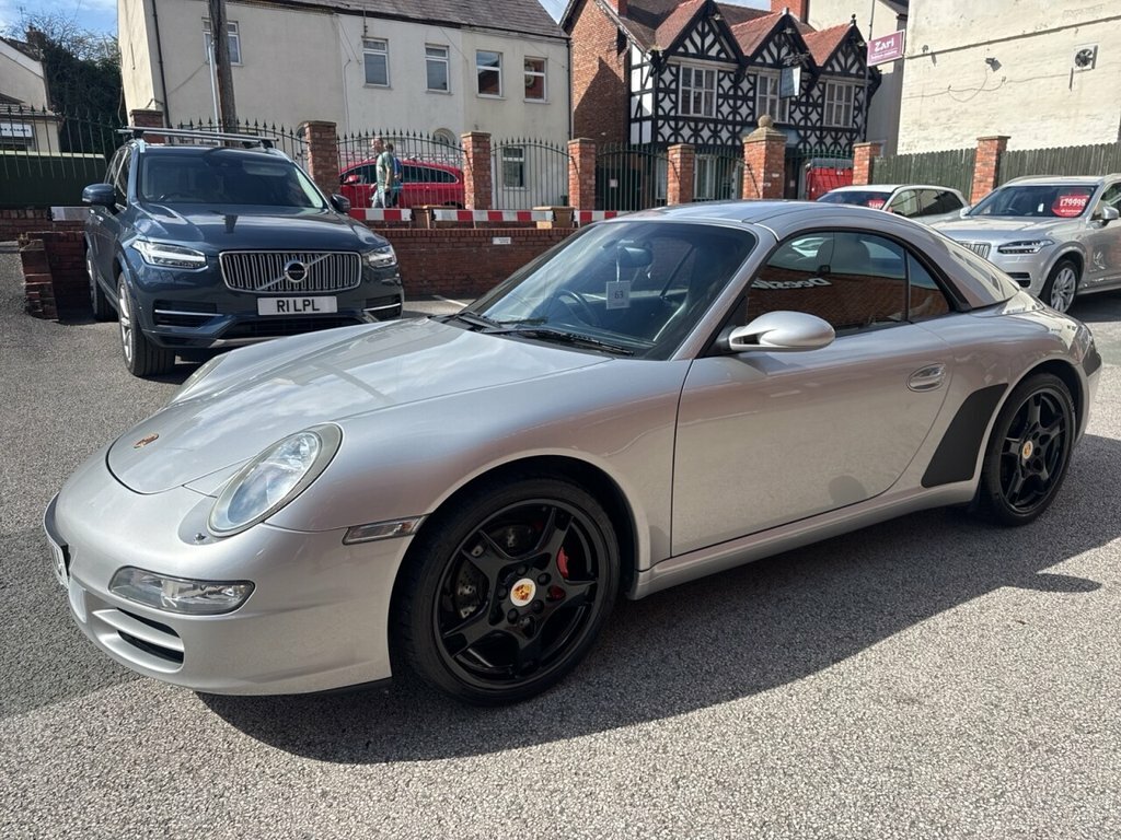 Porsche 911 Convertible Silver #2