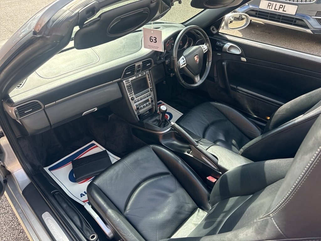 Porsche 911 Convertible Silver #5