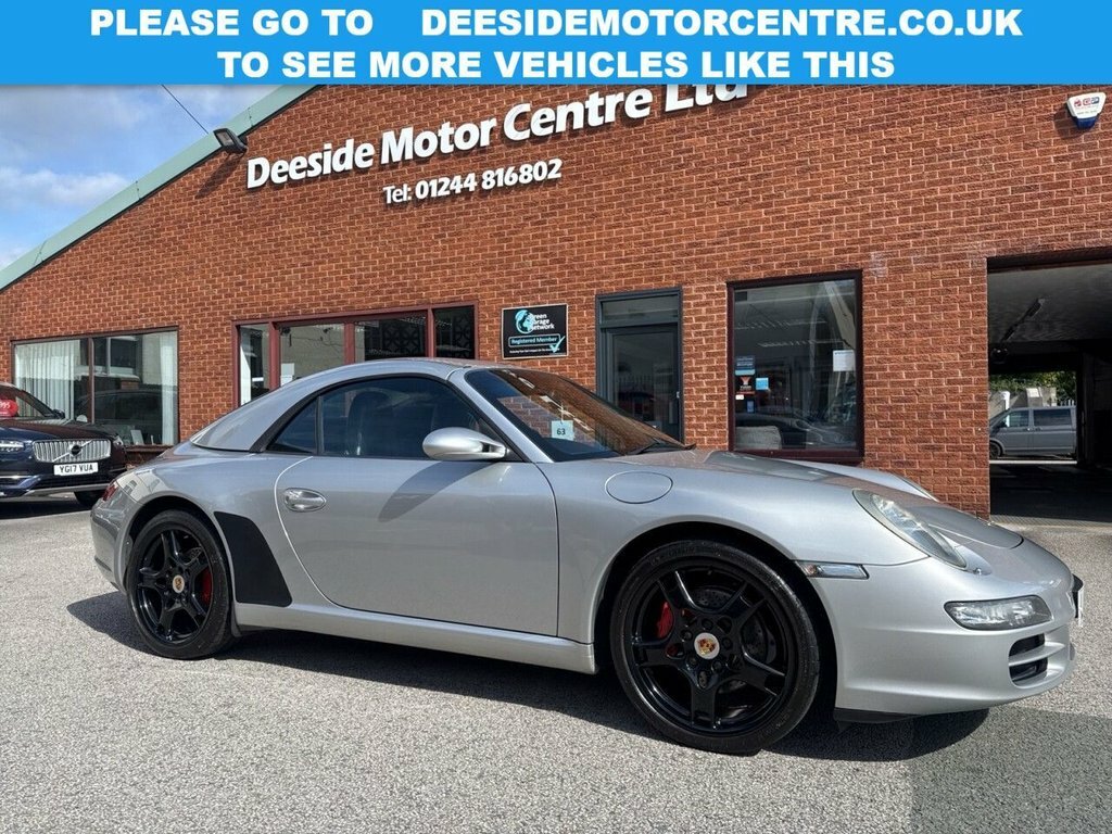 Porsche 911 Convertible Silver