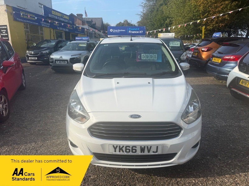 Ford KA+ Ford Ka 1.2 85 Zetec White #1