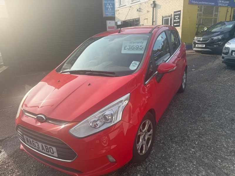 Ford B-Max Mpv 1.0T Ecoboost Zetec Euro 5 201363 Red #4