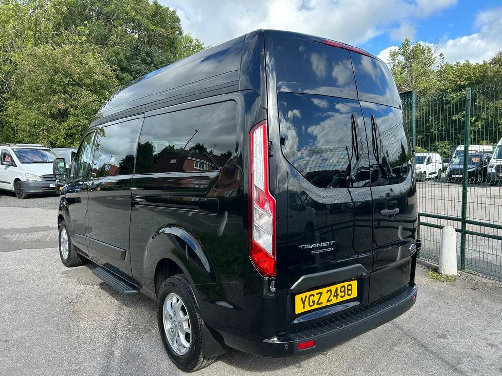 Ford Transit Custom 2.0 320 Ecoblue Trend Kombi L2 H2 Euro 6 Ss Black #6