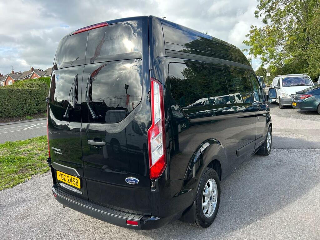 Ford Transit Custom 2.0 320 Ecoblue Trend Kombi L2 H2 Euro 6 Ss Black #4