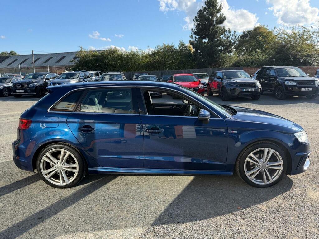 Audi A3 1.6 Tdi S Line Sportback Euro 6 Ss Nav Blue #6
