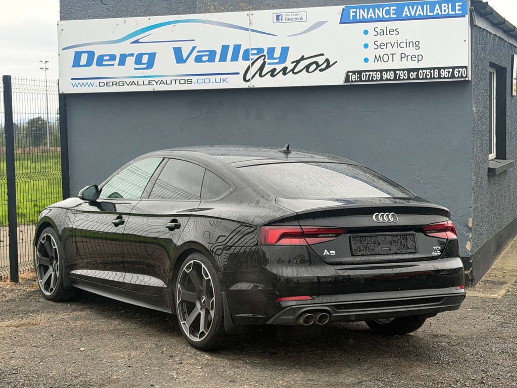 Audi A5 Sportback Tdi S Line Black #5