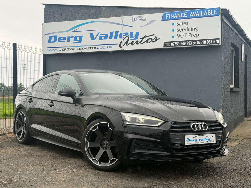 Audi A5 Sportback Tdi S Line Black #2
