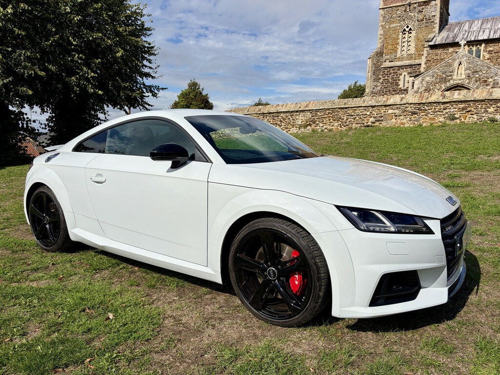 Audi TTS Coupe 2.0 Tfsi Black Edition 201717 White #3