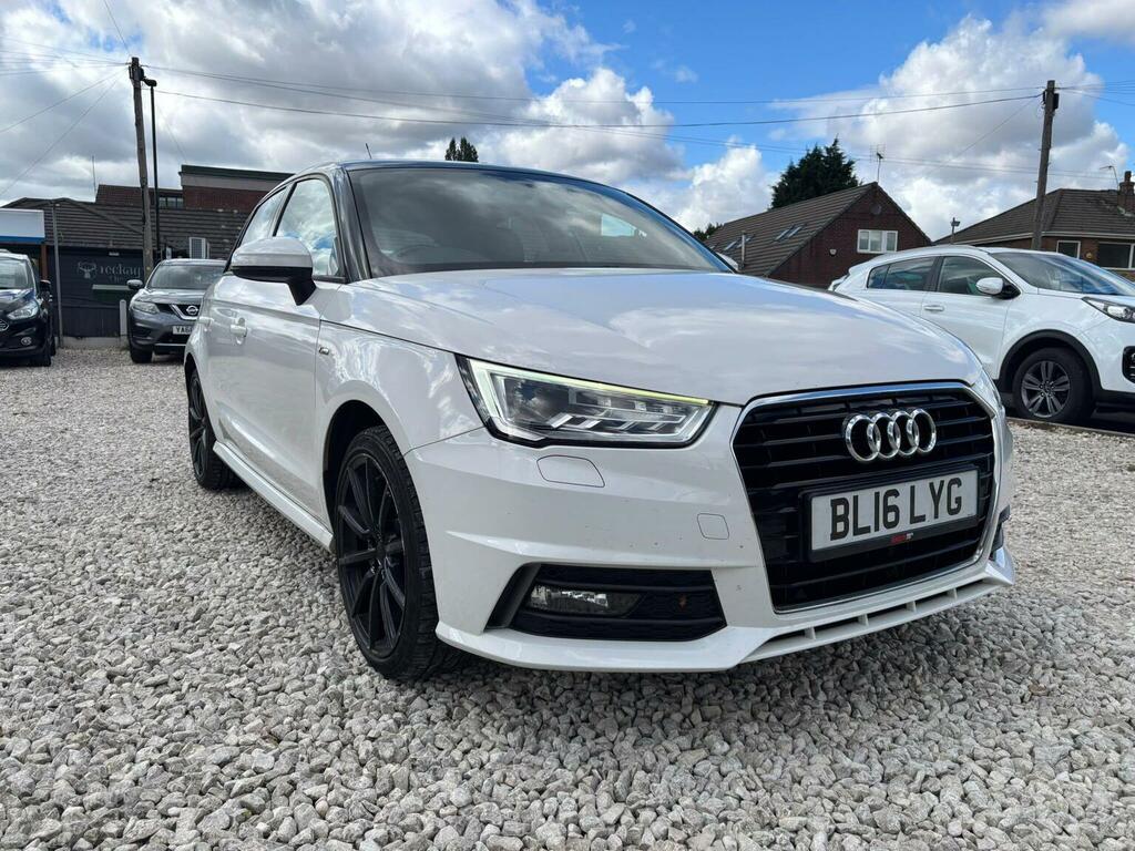 Audi A1 1.6 Tdi S Line Sportback Euro 6 Ss White
