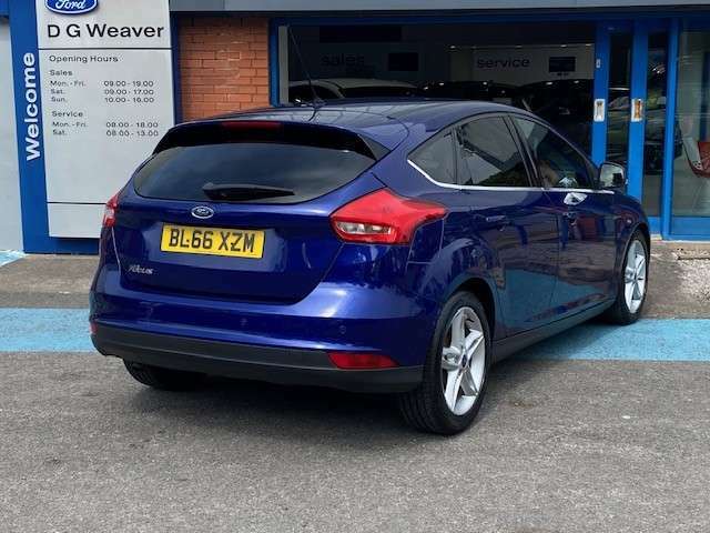 Ford Focus Titanium Tdci Blue #5