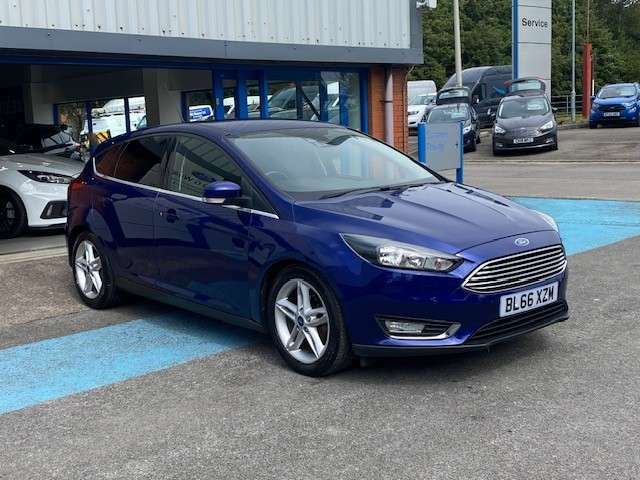 Ford Focus Titanium Tdci Blue #4