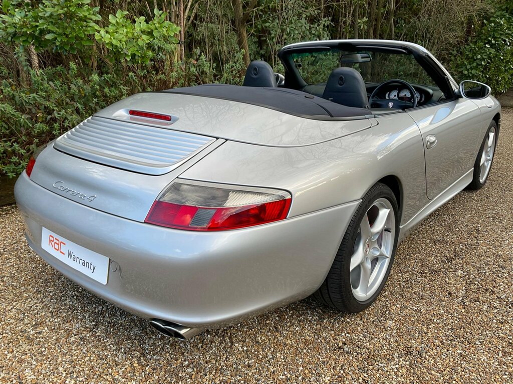 Porsche 911 3.6 996 Carrera 4 Cabriolet Awd Silver #4