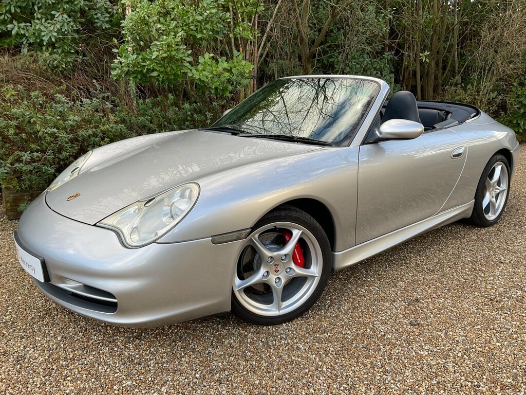 Porsche 911 3.6 996 Carrera 4 Cabriolet Awd Silver