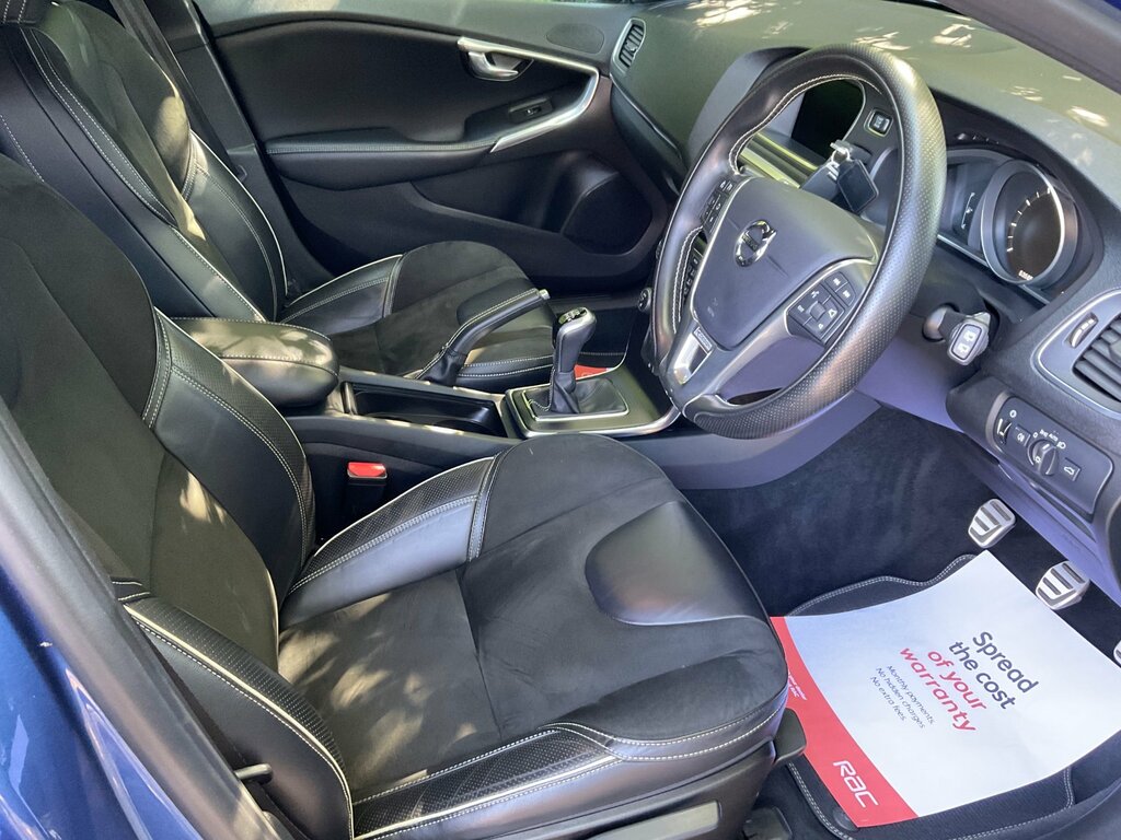 Volvo V40 2.0 T2 R-design Hatchback Euro 6 Blue #5