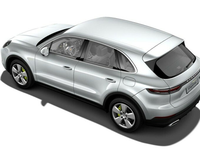 Porsche Cayenne V6 E-hybrid 17.9Kwh Tiptronics Euro 6 3.6Kw Charg Silver #4