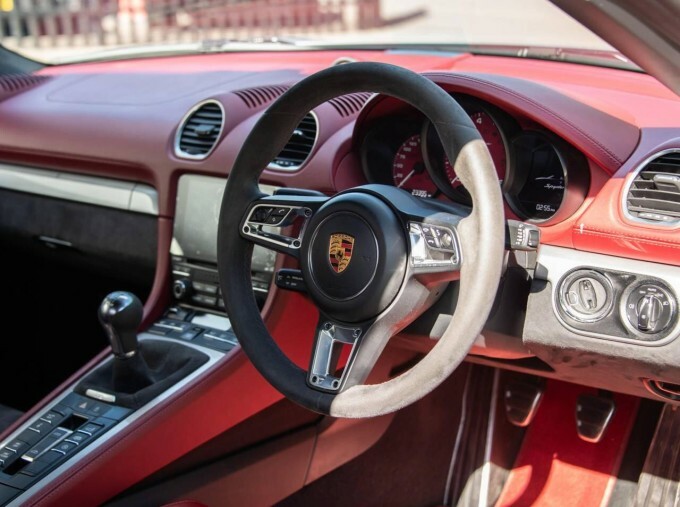 Porsche 718 Spyder Petrol Grey #37