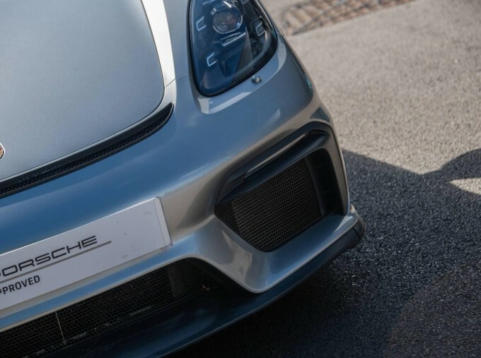 Porsche 718 Spyder Petrol Grey #17
