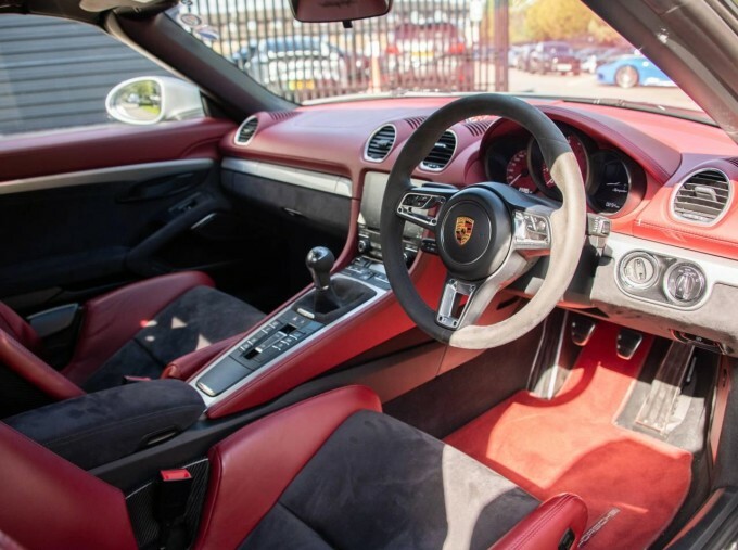 Porsche 718 Spyder Petrol Grey #4