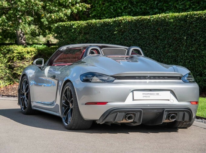 Porsche 718 Spyder Petrol Grey #36