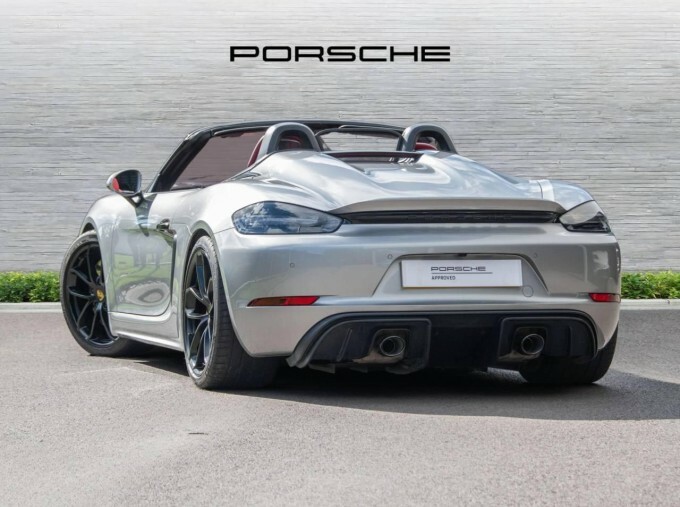 Porsche 718 Spyder Petrol Grey #3