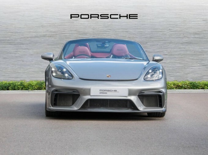 Porsche 718 Spyder Petrol Grey #6