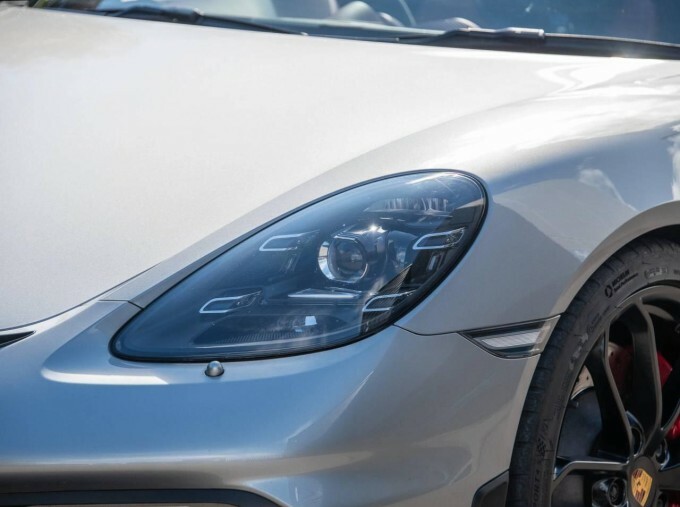 Porsche 718 Spyder Petrol Grey #10