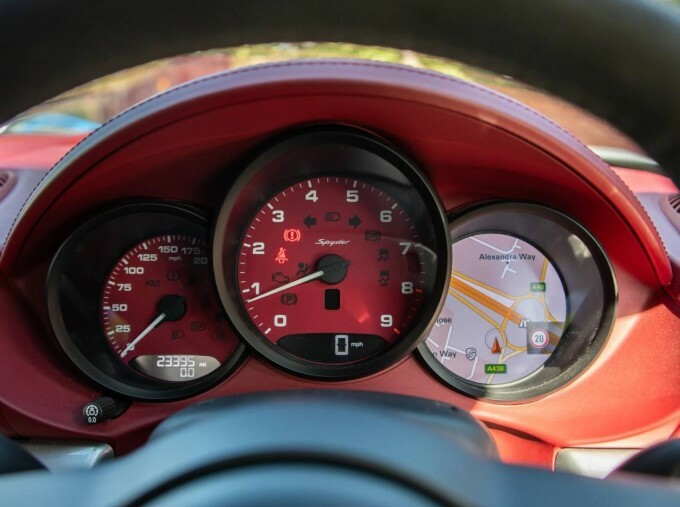 Porsche 718 Spyder Petrol Grey #70
