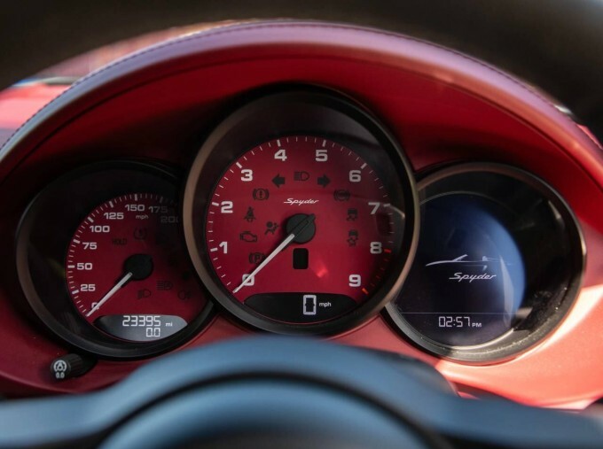 Porsche 718 Spyder Petrol Grey #63