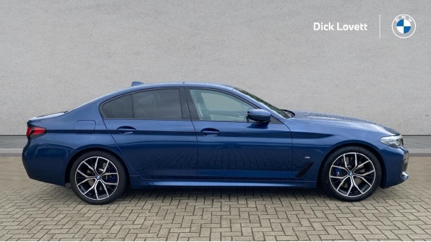 BMW 5 Series 3.0 530D Mht M Sport Steptronic Xdrive Euro 6 4-Do Blue #3