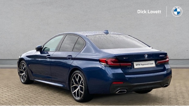BMW 5 Series 3.0 530D Mht M Sport Steptronic Xdrive Euro 6 4-Do Blue #2